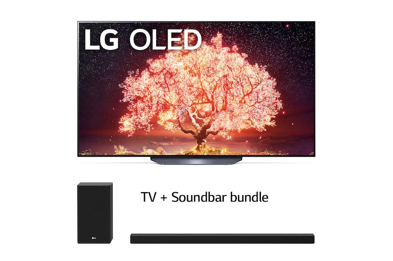 LG TV 65OLEDB1 & Soundbar SP9YA Bundle Offer, OLED65B1SP9