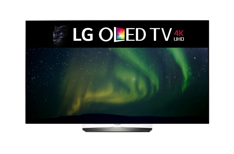 Front view of 65 inch LG OLED TV - 4K UHD - B6T OLED65B6T
