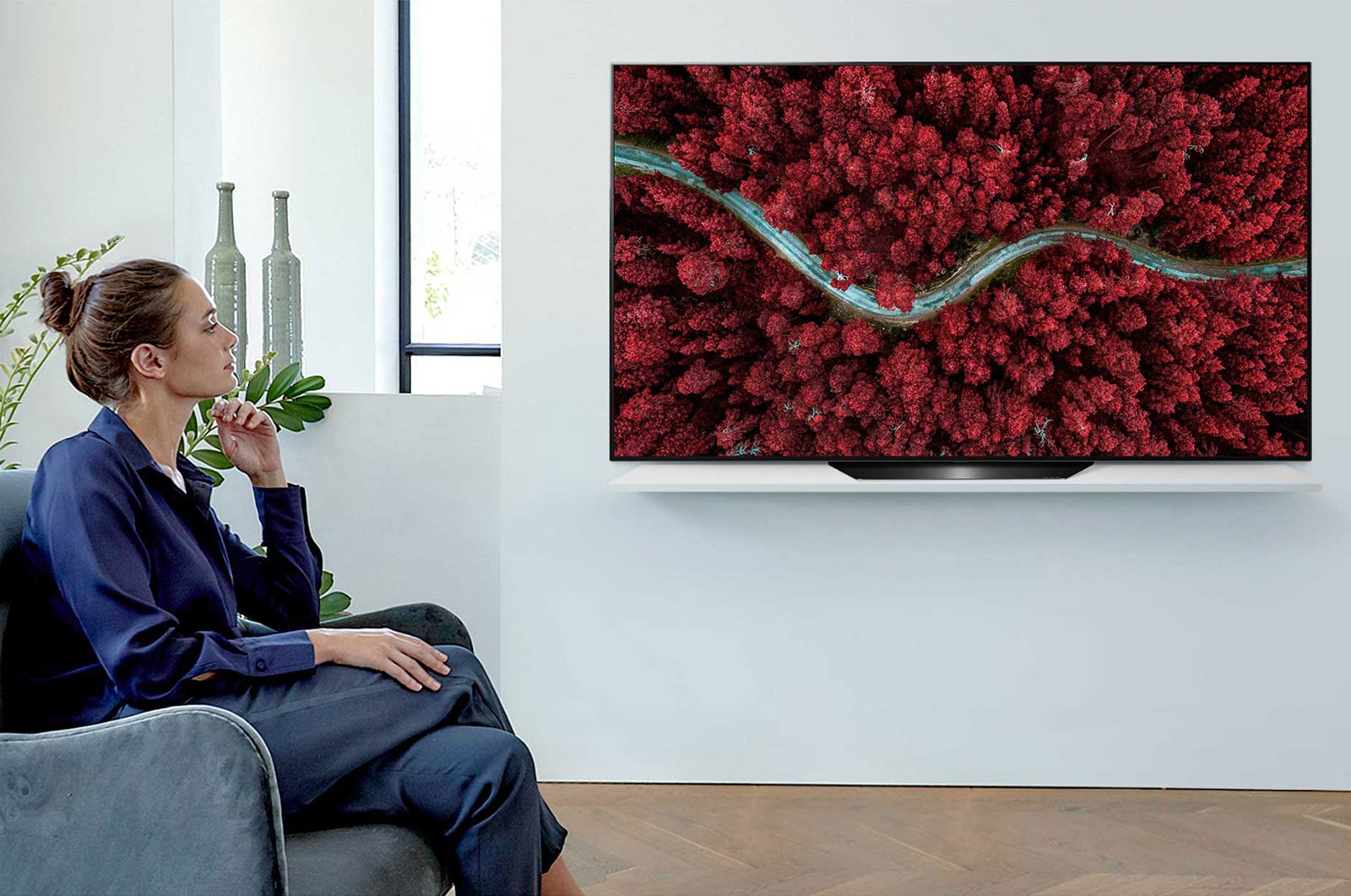 LG BX 65 inch 4K Smart Self-Lit OLED TV w/ AI ThinQ®, OLED65BXPTA