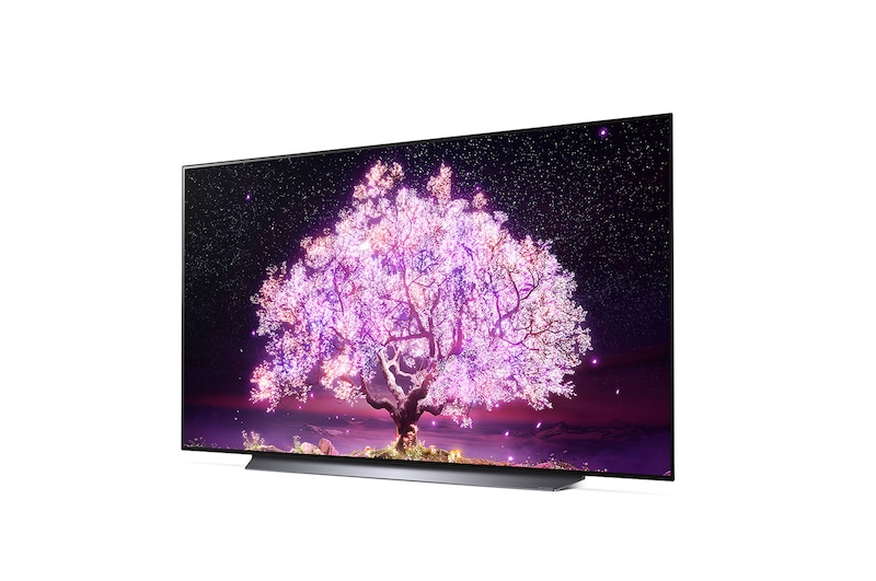 LG C1 65 inch 4K TV with Self Lit OLED, OLED65C1PTB