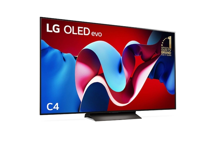 LG 65 inch LG OLED evo C4 4K Smart TV, OLED65C4PSA