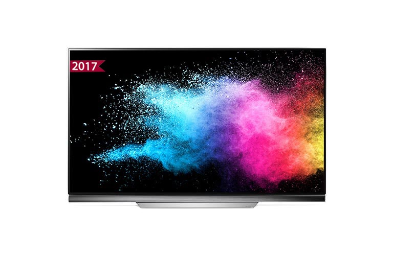 Front view of LG OLED TV E7 65 inch OLED65E7T