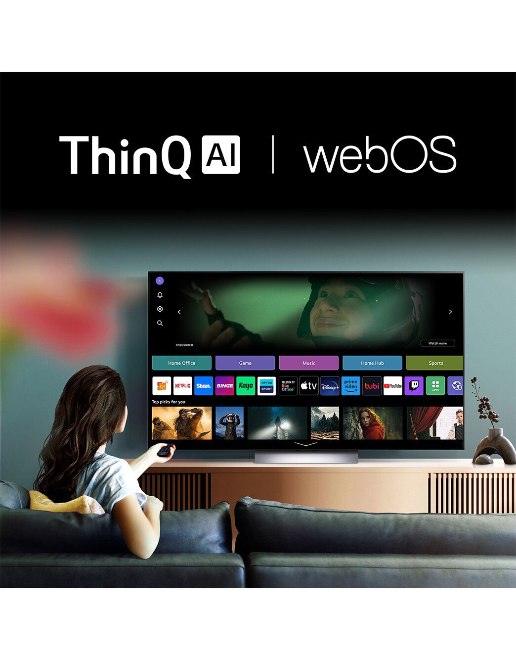 65 inch LG OLED evo G4 4K Smart TV - OLED65G4PSA | LG AU