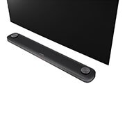 LG OLED 65” TV w Design on wall, Alpha 9 Gen2 processor & Google Assistant™, OLED65W9PTA