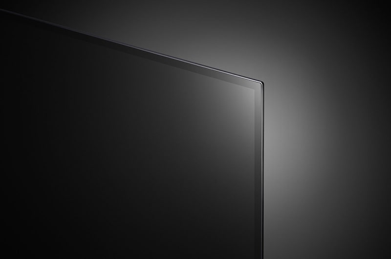 LG OLED 65” TV w Design on wall, Alpha 9 Gen2 processor & Google Assistant™, OLED65W9PTA