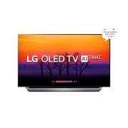 Front view of LG OLED TV C8 77 inch OLED77C8PTA