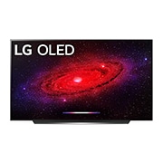Front view of LG CX 77 inch 4K Smart Self-Lit OLED TV w/ AI ThinQ® OLED77CXPTA
