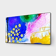 LG OLED evo G2 77 inch 4K Smart TV Gallery Edition with Self Lit OLED Pixels, OLED77G2PSA
