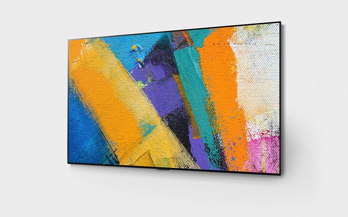 LG GX 77 inch with Gallery Design 4K Smart Self-Lit OLED TV w/ AI ThinQ®, OLED77GXPTA