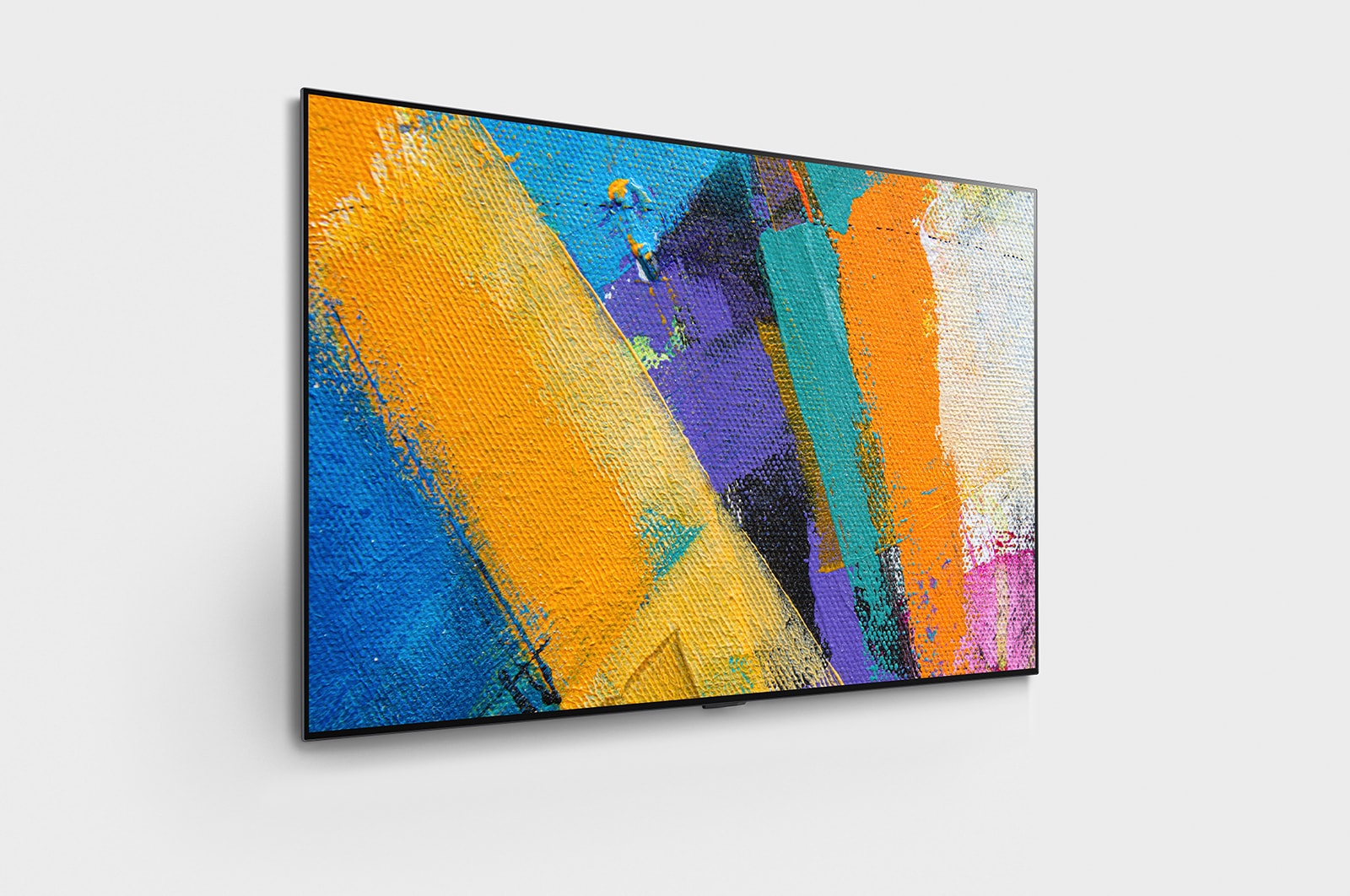 LG GX 77 inch with Gallery Design 4K Smart Self-Lit OLED TV w/ AI ThinQ®, OLED77GXPTA