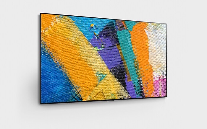 LG GX 77 inch with Gallery Design 4K Smart Self-Lit OLED TV w/ AI ThinQ®, OLED77GXPTA