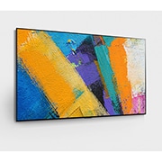 LG GX 77 inch with Gallery Design 4K Smart Self-Lit OLED TV w/ AI ThinQ®, OLED77GXPTA