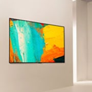 LG GX 77 inch with Gallery Design 4K Smart Self-Lit OLED TV w/ AI ThinQ®, OLED77GXPTA