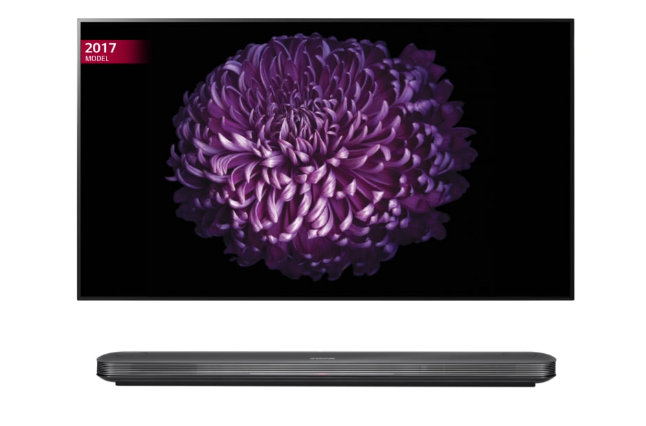 Front view of LG SIGNATURE Wallpaper TV 77 inch OLED77W7T