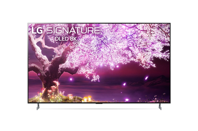 LG SIGNATURE Z1 77 inch 8K Smart Self-Lit OLED TV w/ AI ThinQ®, OLED77Z1PTA