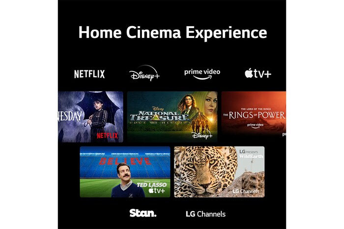 LG OLED Evo C3 83 inch 4K Smart TV Self Lit OLED Pixels, OLED83C3PSA