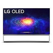 Front view of LG SIGNATURE ZX 88 inch 8K Smart Self-Lit OLED TV w/ AI ThinQ® OLED88ZXPTA