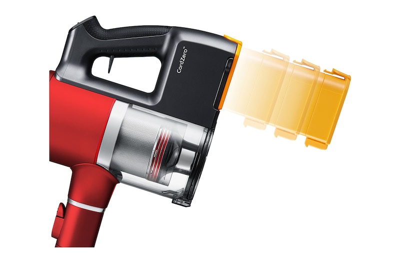 LG A9N-MULTI CordZero® Handstick Vac Bohemian Red + BONUS Power Drive Mini Nozzle, A9N-MULTI-M