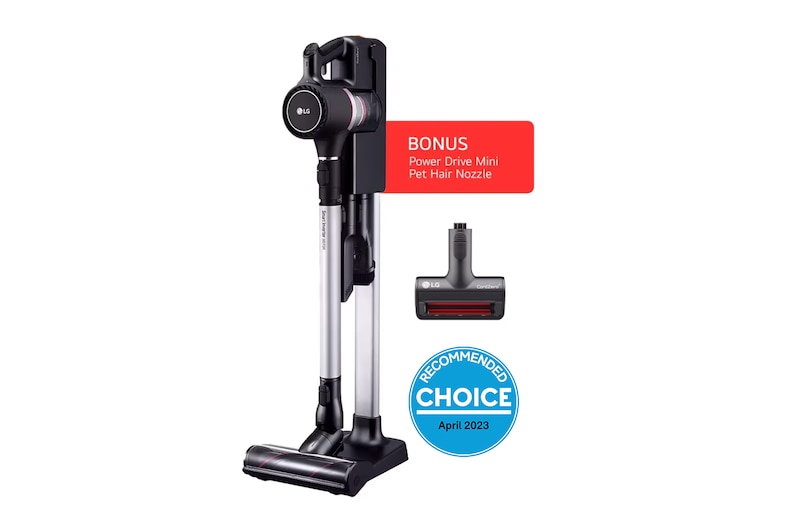 LG A9N-PRIME Handstick Vac + BONUS Power Drive Mini Nozzle, A9N-PRIME-M