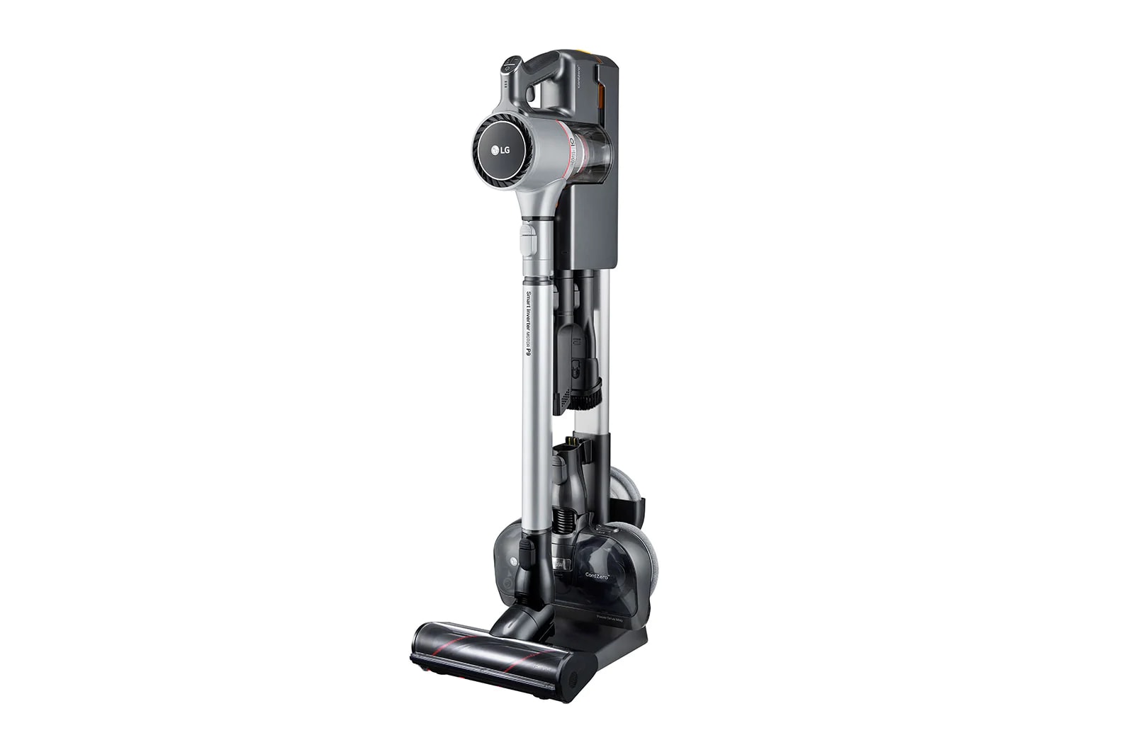 Front view of Powerful Cordless Handstick with Power Drive Mop™ and AEROSCIENCE™ Technology A9NEOMAX