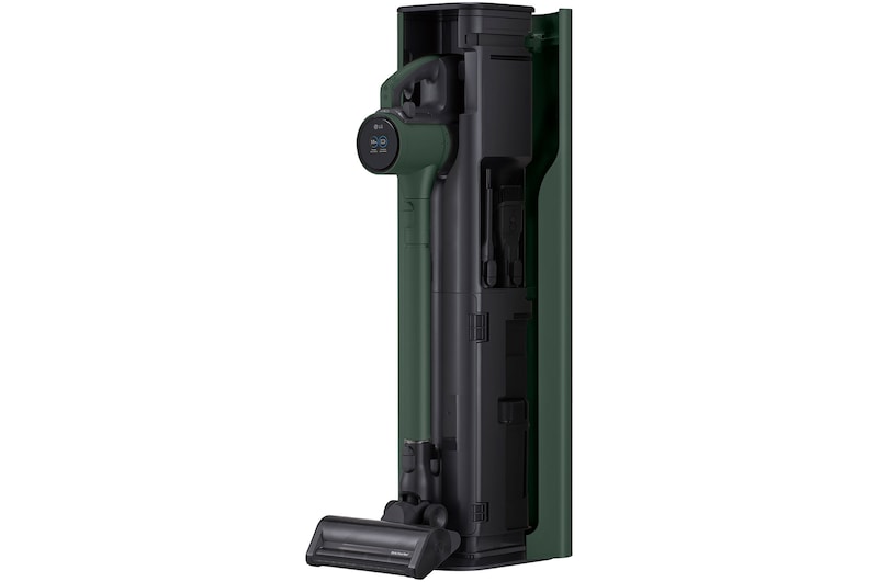 LG CordZero® Auto Emptying Handstick with LED Spray Mop + Dual Floor Max Nozzle, A9X-ULTRA2G