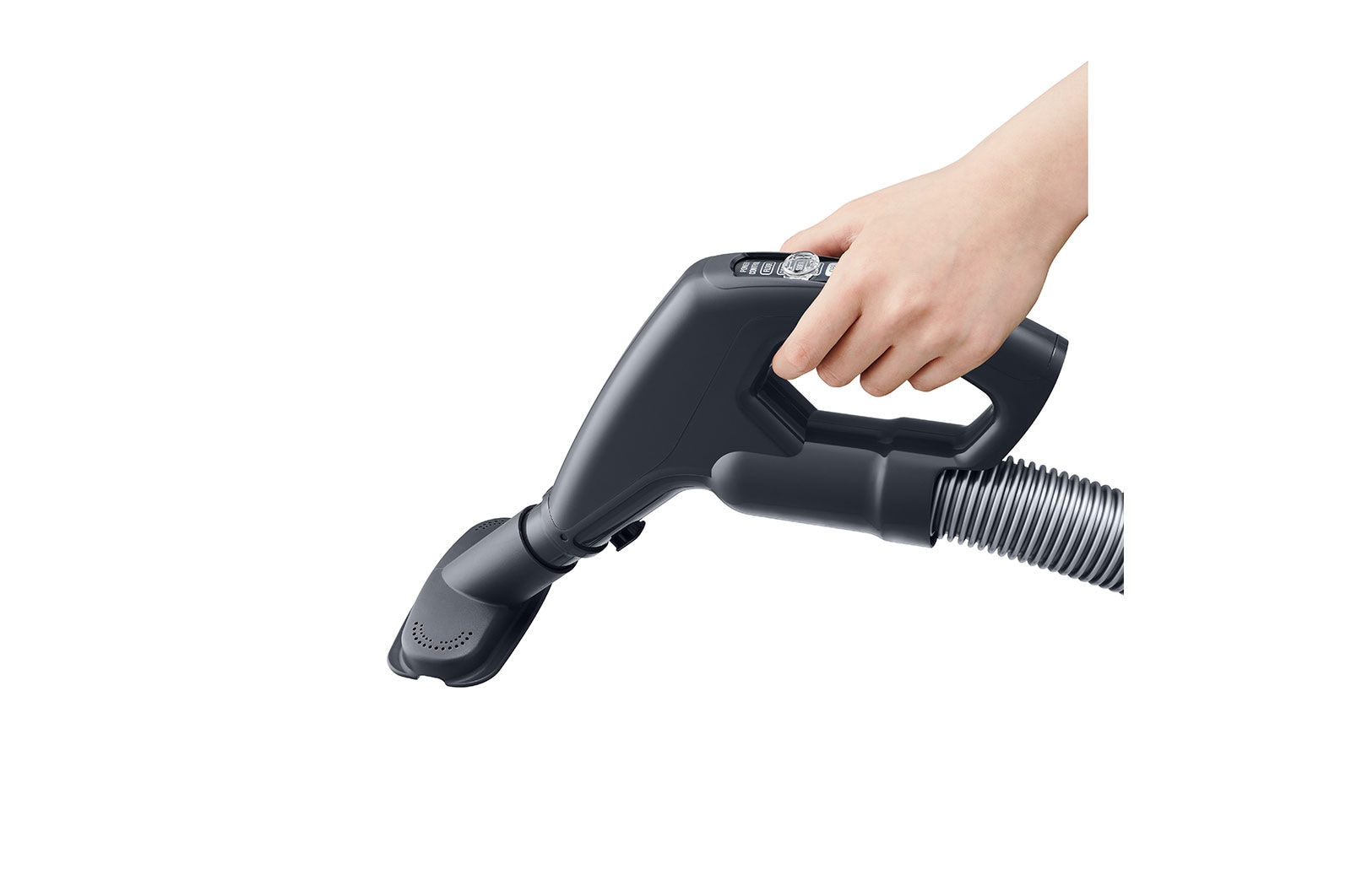 LG Automatic Dust Kompressor™ Easy Emptying Canister Vacuum - Iron grey, KV-PRO