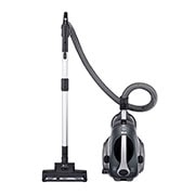 Front View of LG Kompressor™ Canister Vacuum Iron Gray KV-PRO