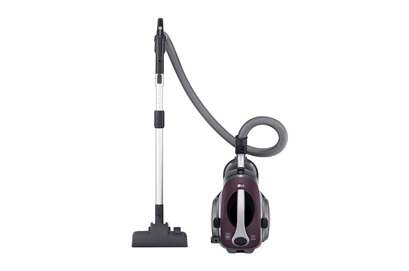 Front View of LG Kompressor™ Canister Vacuum Vintage Wine KV-ULTRA