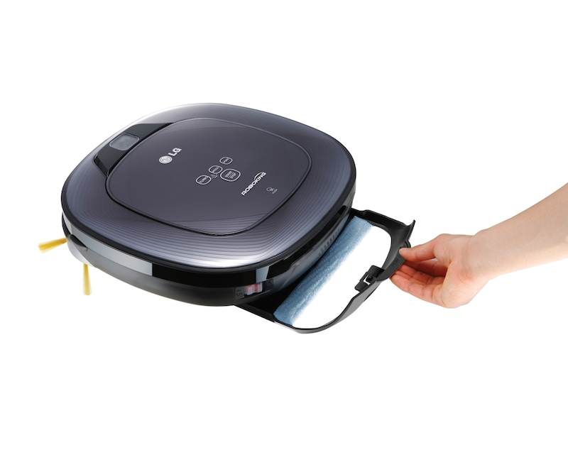 LG Roboking Square Robotic Bagless Vacuum, VR6271LVMB