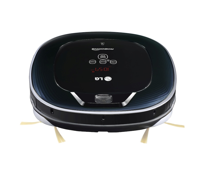 LG Roboking Square Dual Eye Robotic Bagless Vacuum , VR64604LV