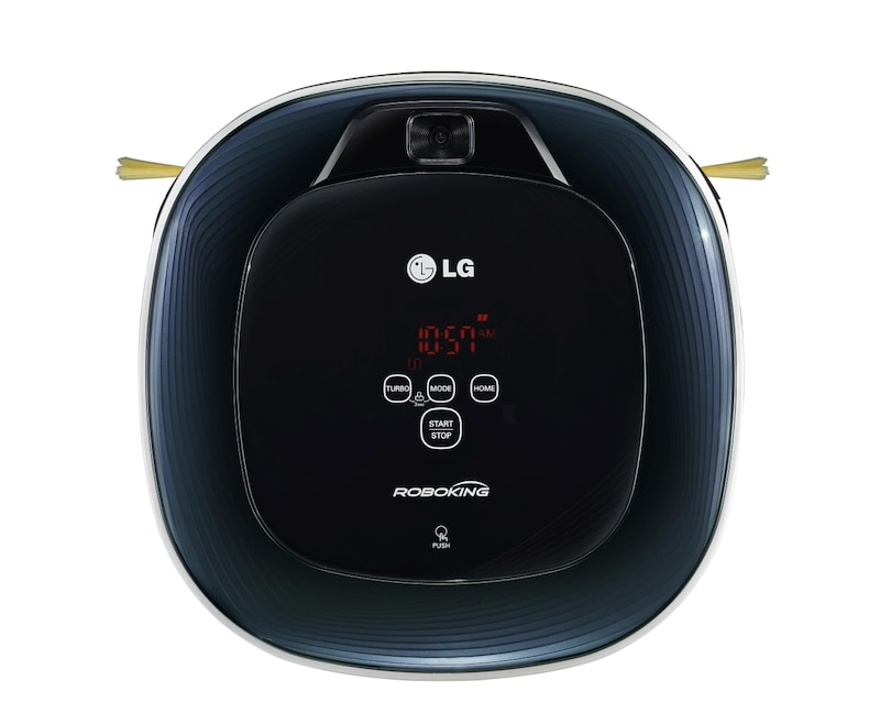 LG Roboking Square Dual Eye Robotic Bagless Vacuum , VR64604LV