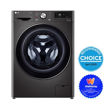 Front view of 12/8kg Series9 Front Washer Dryer Combo WVC9-1412B