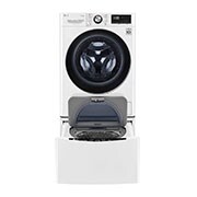 LG 11kg Total Washing Load TWINWash® System including LG MiniWasher, WV9-1409W-WTP20WY