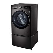 LG 11kg Total Washing Load TWINWash® System including LG MiniWasher, WV9-1409B-WTP20BK