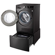 LG 11kg Total Washing Load TWINWash® System including LG MiniWasher, WV9-1409B-WTP20BK