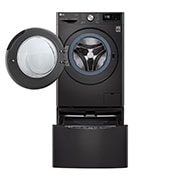 LG 11kg Total Washing Load TWINWash® System including LG MiniWasher, WV9-1409B-WTP20BK