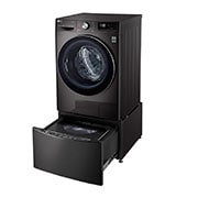 LG 11kg Total Washing Load TWINWash® System including LG MiniWasher, WV9-1409B-WTP20BK
