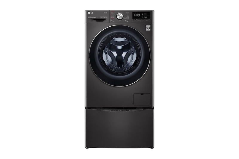 LG 11kg Total Washing Load TWINWash® System including LG MiniWasher, WV9-1409B-WTP20BK