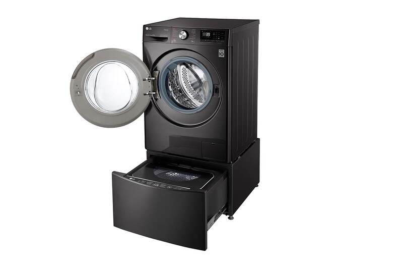 LG 11kg Total Washing Load TWINWash® System including LG MiniWasher, WV9-1409B-WTP20BK