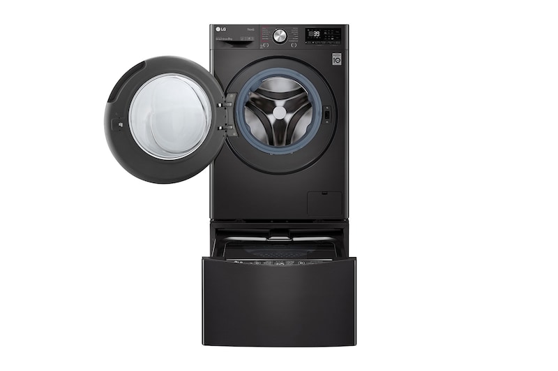 LG 11kg Total Washing Load TWINWash® System including LG MiniWasher, WV9-1409B-WTP20BK