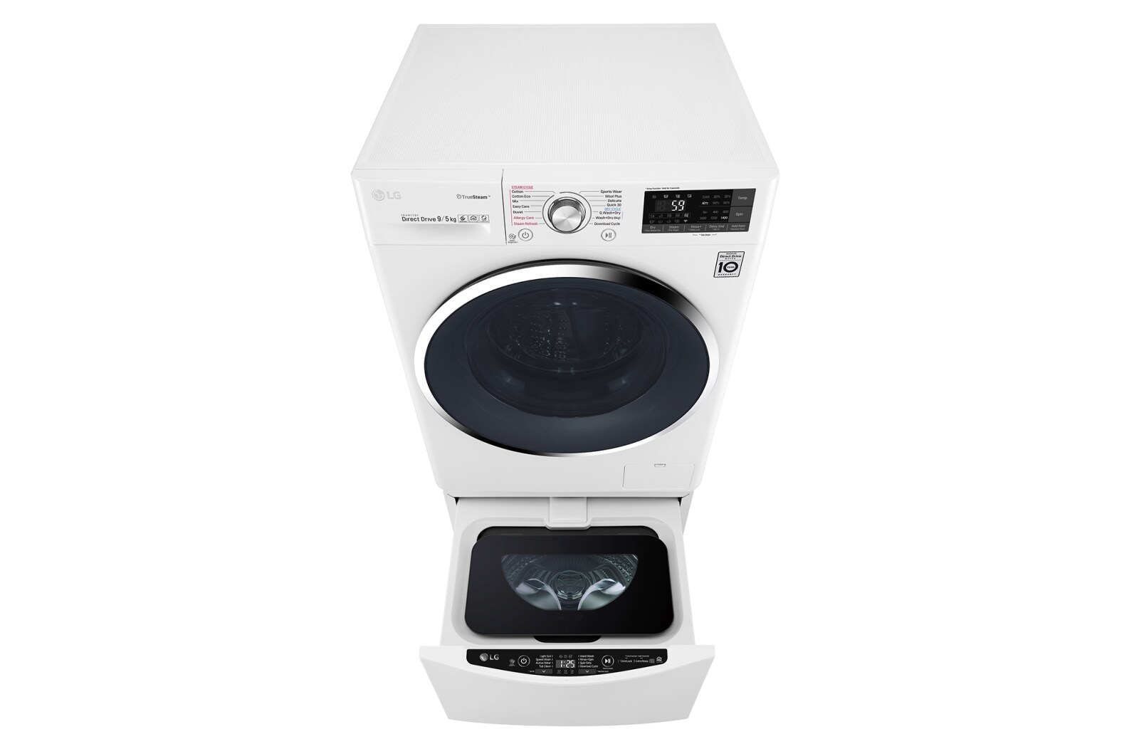 LG 11kg Total Washing Load TWINWash® System including LG MiniWasher, TWIN171409H