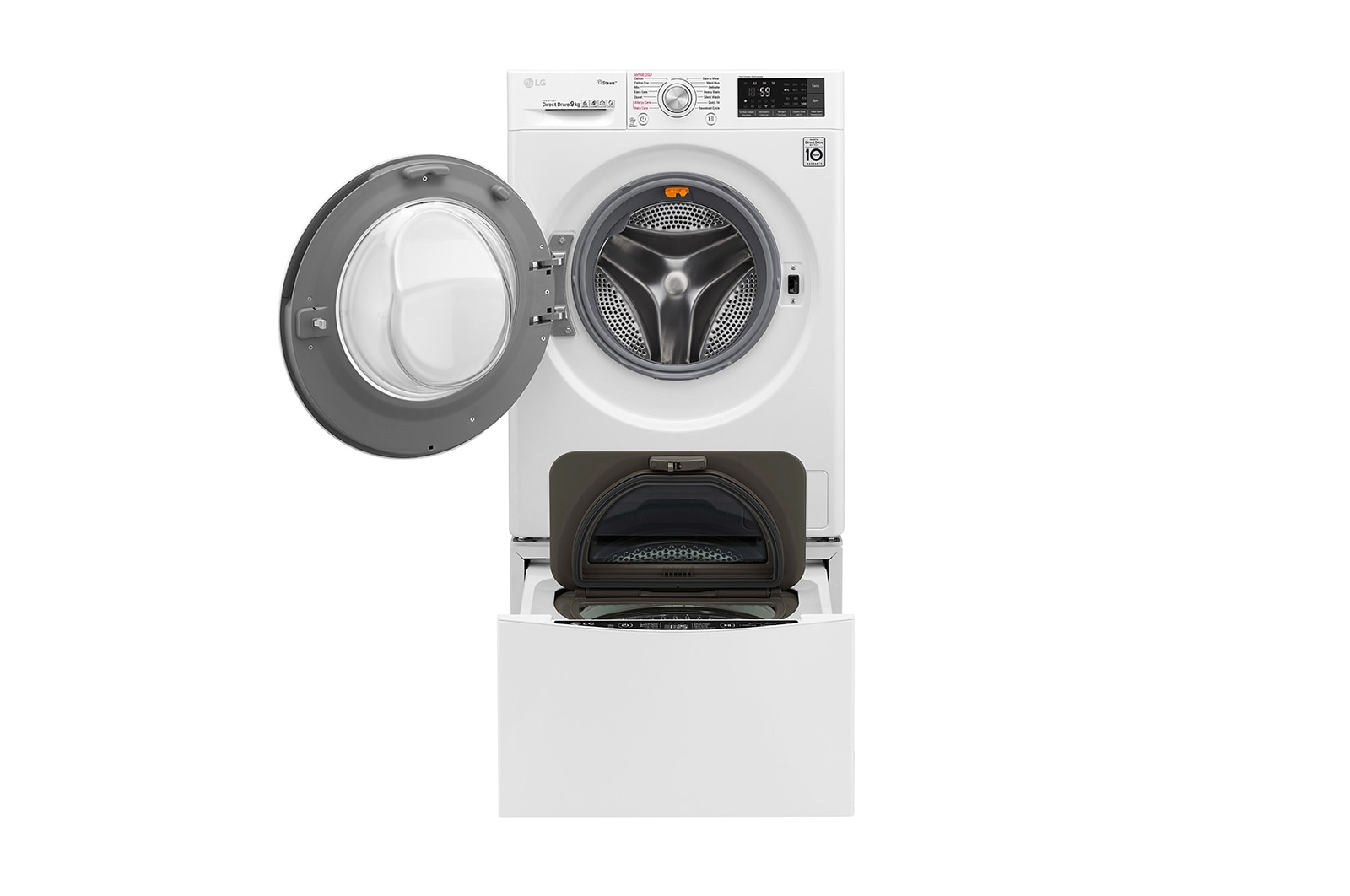 LG 11kg Total Washing Load TWINWash® System including LG MiniWasher, TWIN171409V
