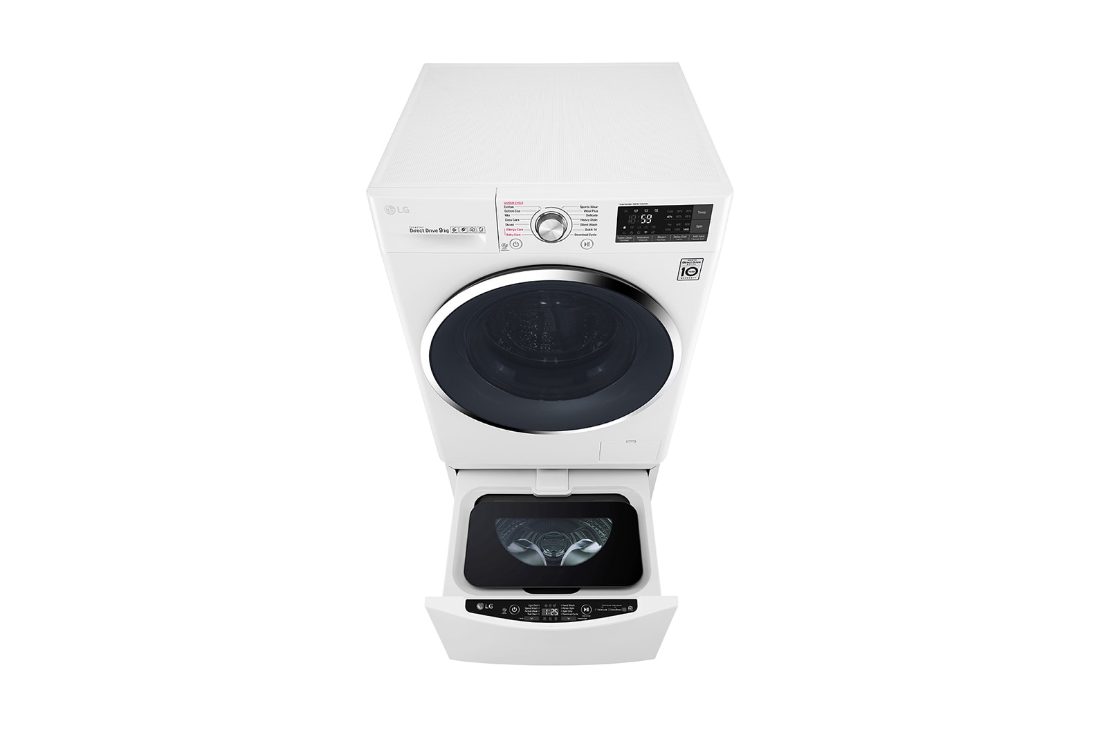 LG 11kg Total Washing Load TWINWash® System including LG MiniWasher, TWIN171409V