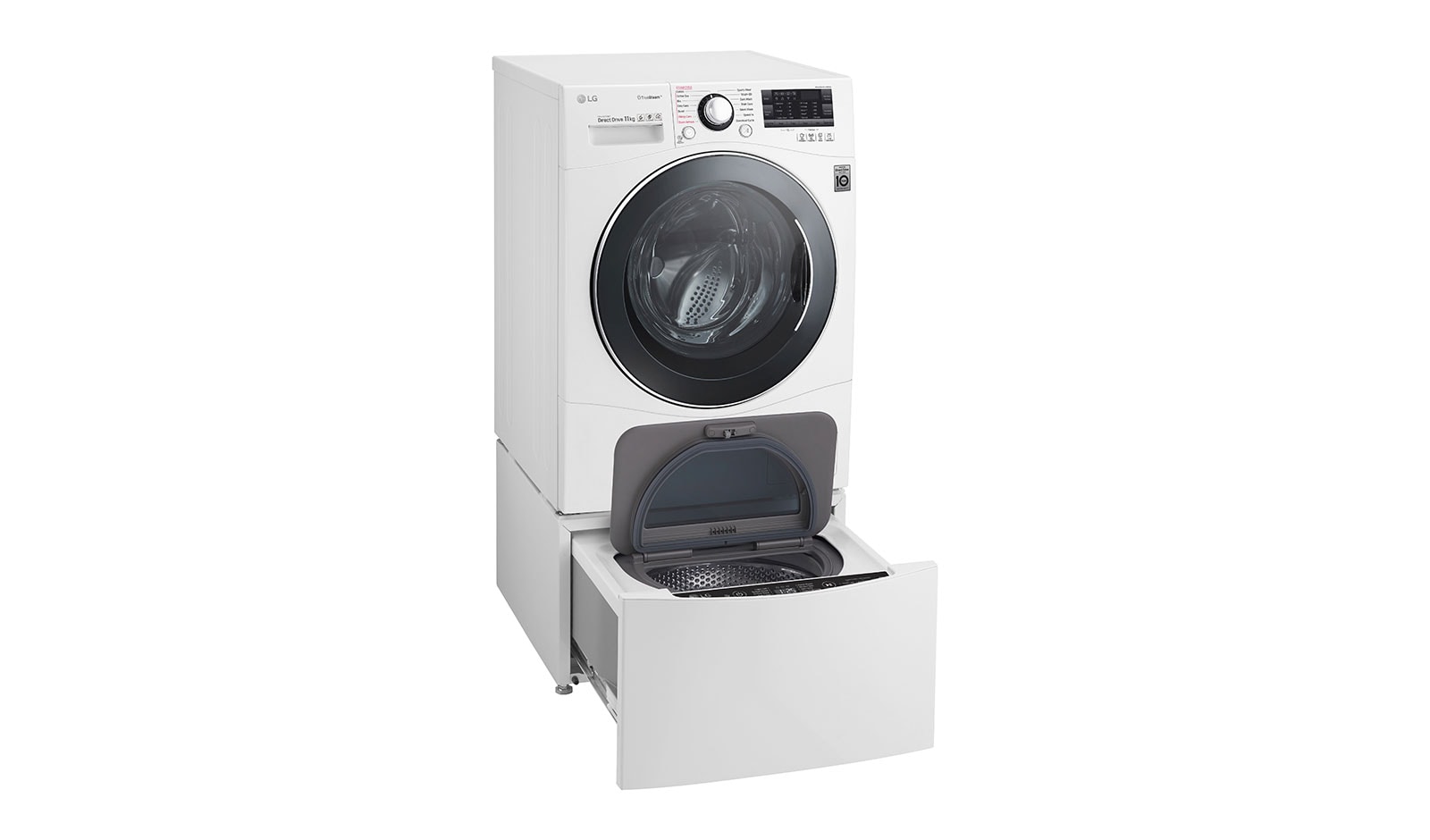 LG 13kg Total Washing Load TWINWash® System including LG MiniWasher, TWIN171411B
