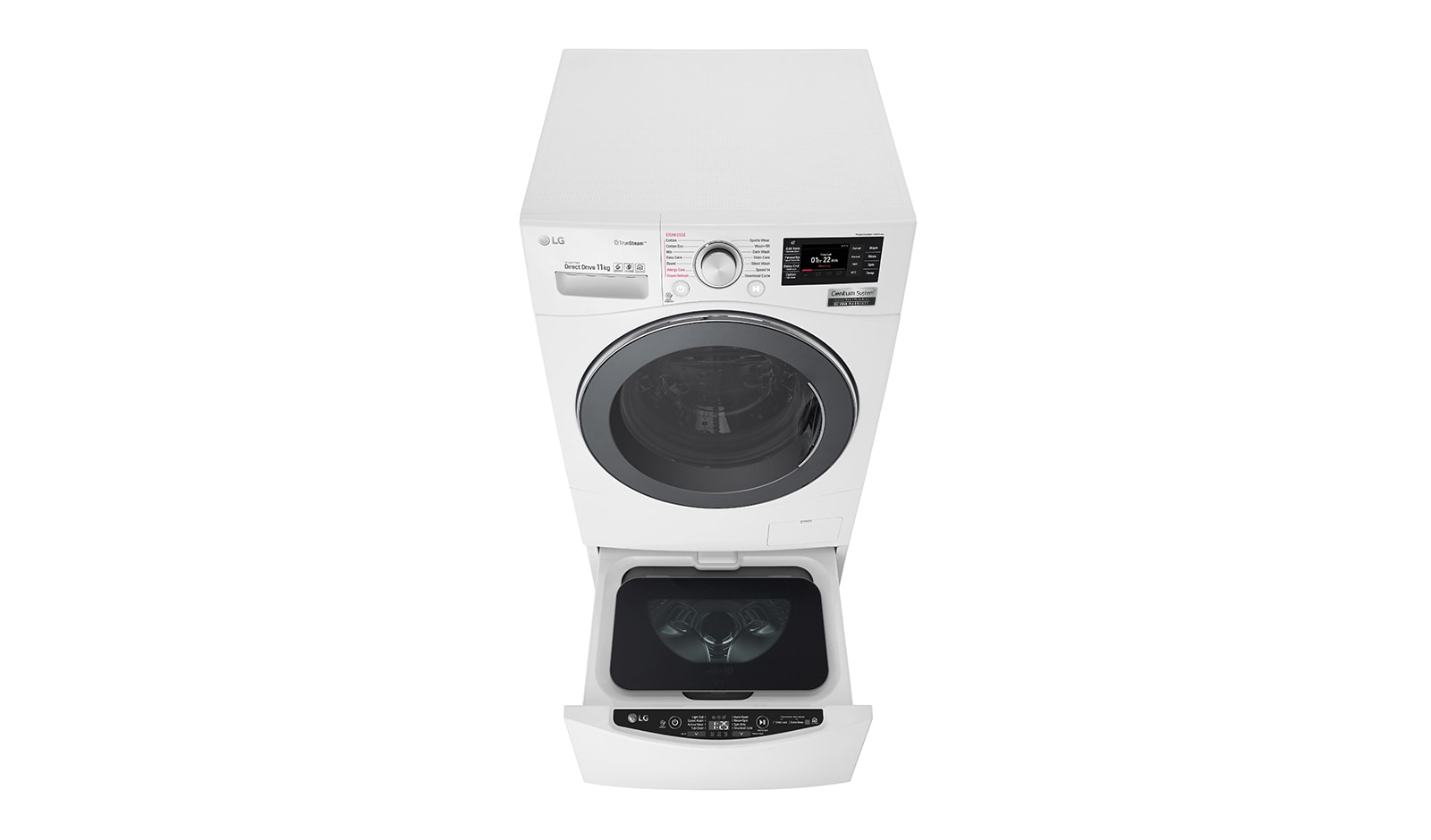 LG 13kg Total Washing Load TWINWash® System including LG MiniWasher, TWIN171611C