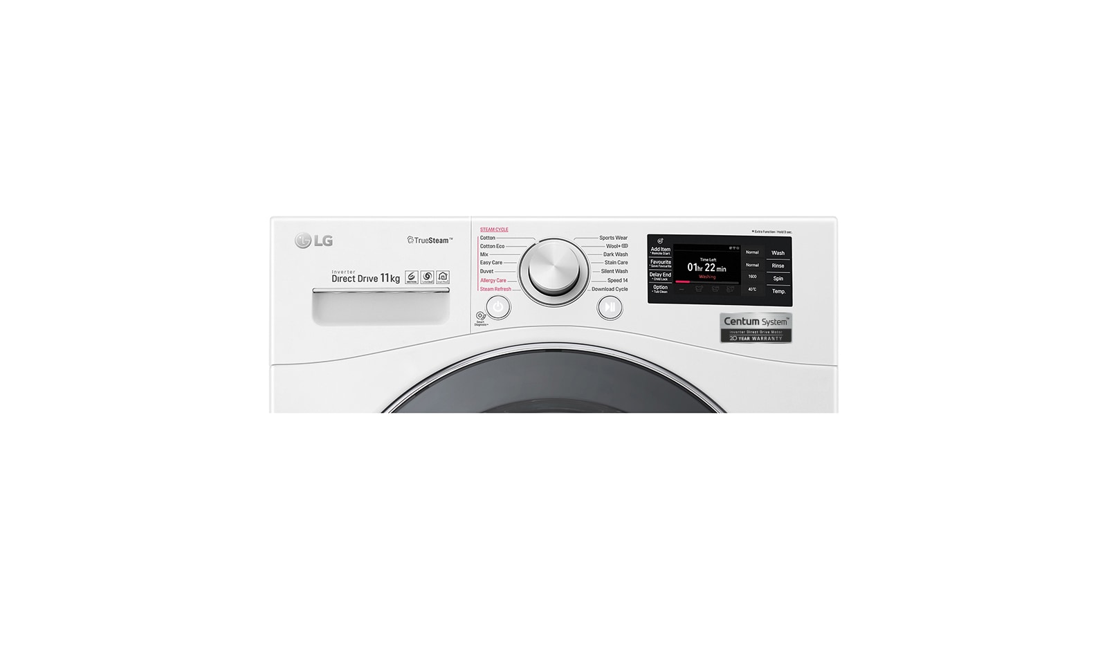 LG 13kg Total Washing Load TWINWash® System including LG MiniWasher, TWIN171611C