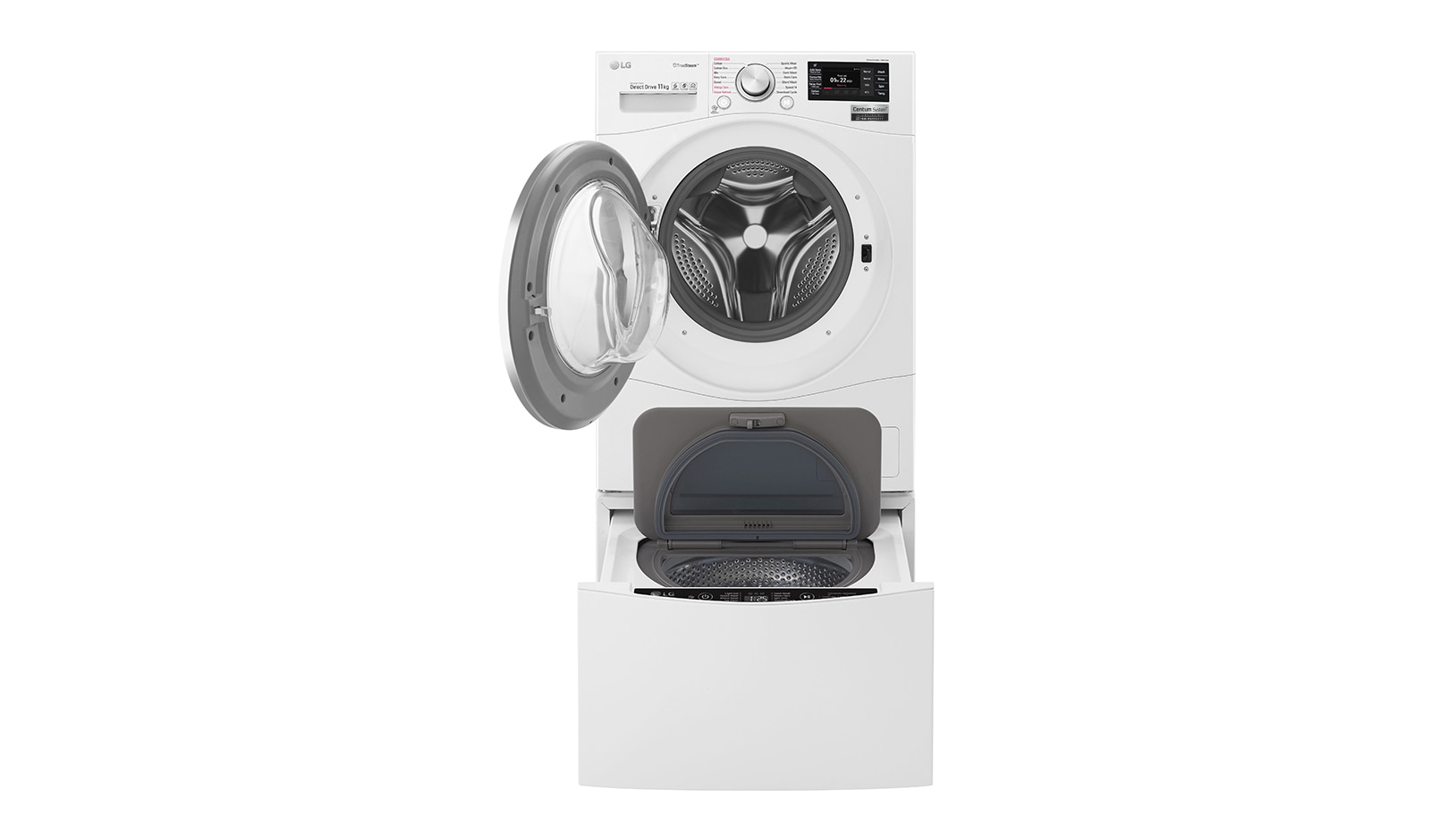 LG 13kg Total Washing Load TWINWash® System including LG MiniWasher, TWIN171611C