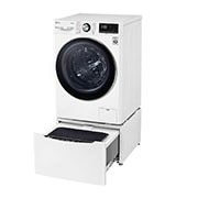 LG 14kg Total Washing Load TWINWash® System including LG MiniWasher, WV9-1412W-WTP20WY