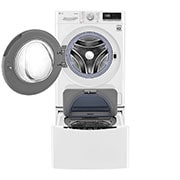 LG 10kg Total Washing Load TWINWash® System including LG MiniWasher, WV5-1408W-WTP20WY