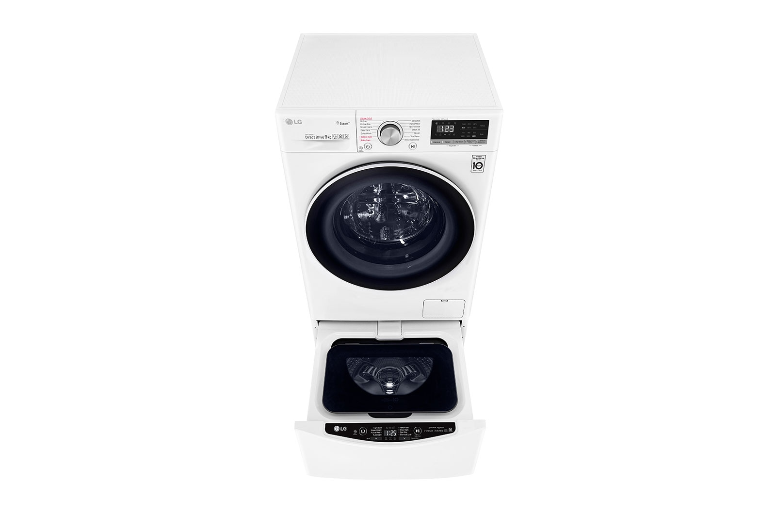 LG 11kg Total Washing Load TWINWash® System including LG MiniWasher, WV5-1409W-WTP20WY